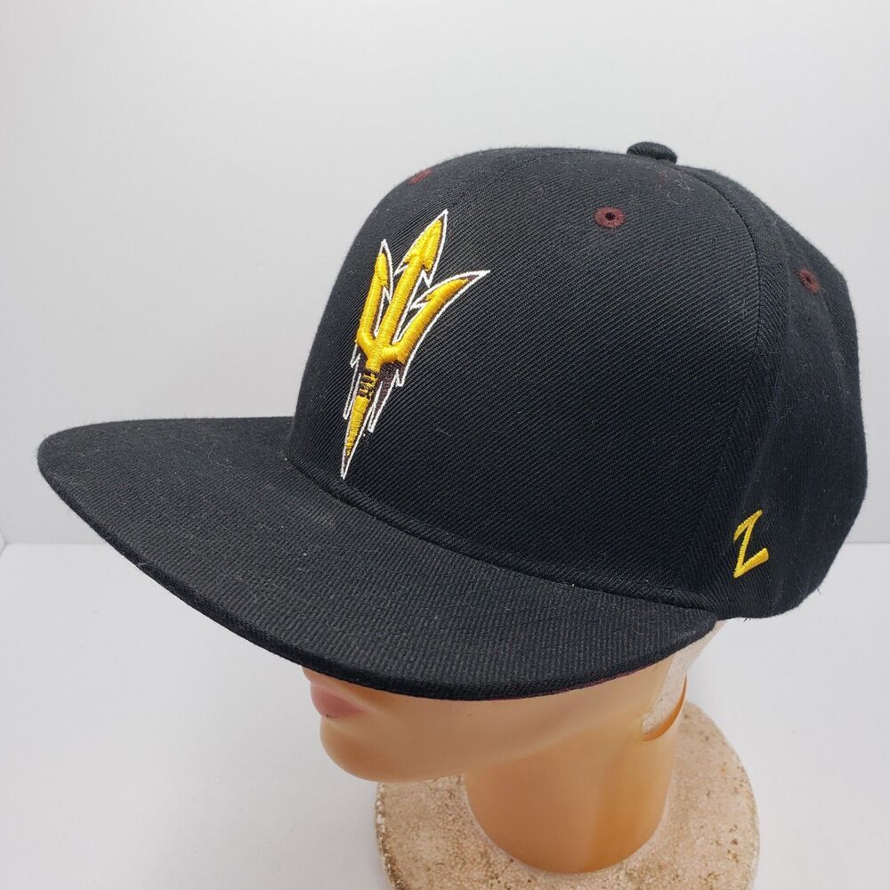 Arizona State Sun Devils Zephyr Hat Back Adjustable Wool Blend ASU Cap Pitchfork